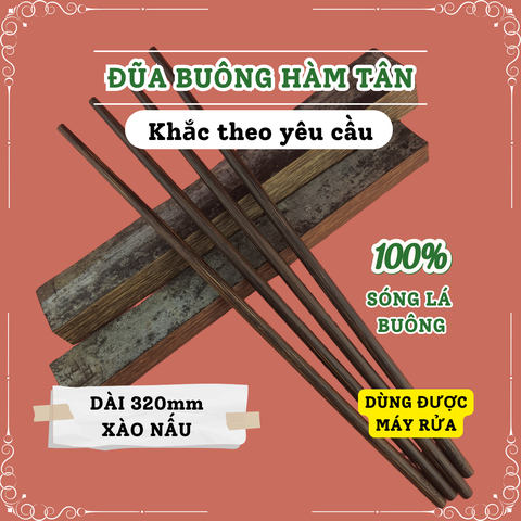 Đũa Buông Hàm Tân - Mẫu 320 Xào Nấu