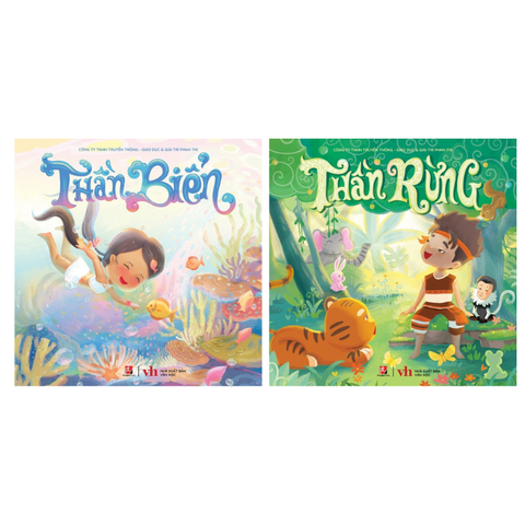 Combo 2 cuốn Thần rừng - Thần biển