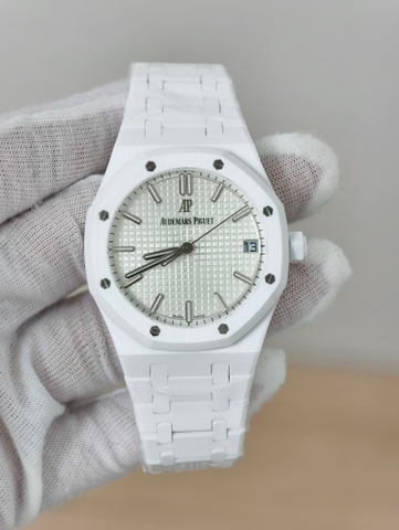 AUDEMARS PIGUET Royal Oak 15500 41mm White-White Ceramic-Calibre 4302