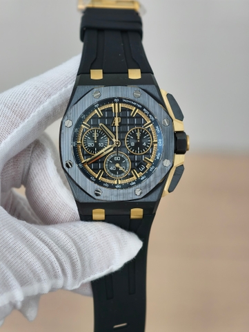 AUDEMARS PIGUET Royal Oak Offshore Chronograph 26420 Black Dial-PVD Black & Rose Gold-Calibre 4401