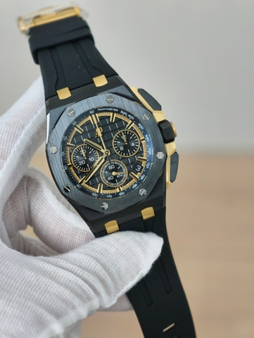 AUDEMARS PIGUET Royal Oak Offshore Chronograph 26420 Black Dial-PVD Black & Rose Gold-Calibre 4401