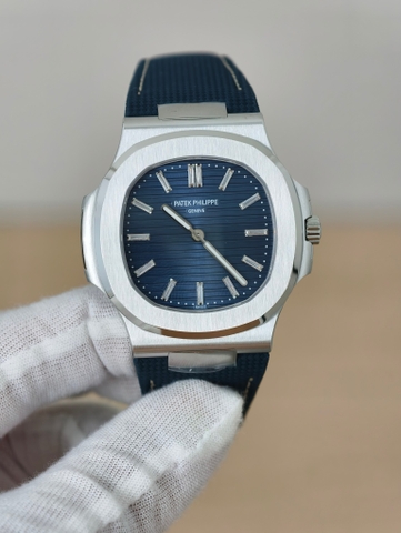 PATEK PHILIPPE Nautilus 5810G Leather Strap 50th Anniversary Edition-41mm-Calibre 240