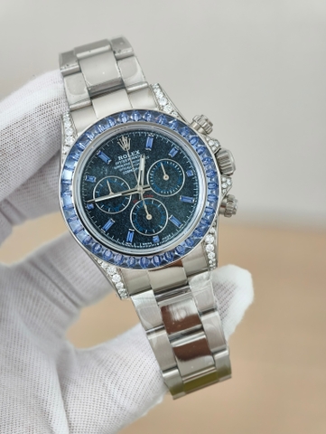 ROLEX Daytona Blue Sapphire-White gold-Calibre 4130