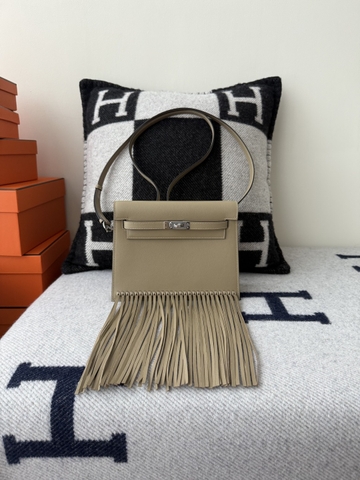 Kelly Danse Anate 22cm Beige Marfa Dance Bag