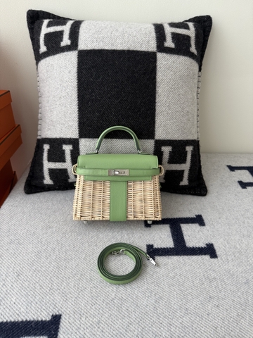 Kelly Mini Picnic Basket 20cm - Handcrafted Osier Willow Weave