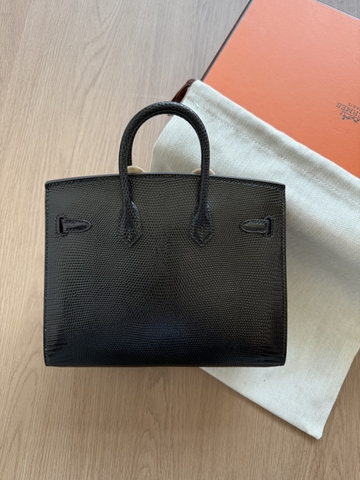 Birkin 20 - Noir - Lizard - PHW