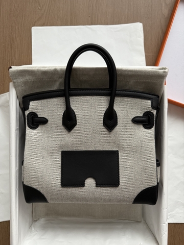 Birkin Cargo - Panda - Swift/ Toile - PHW