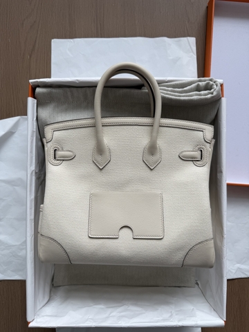Birkin Cargo - Nata - Swift/ Toile - PHW