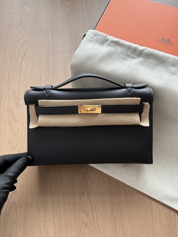 Kelly Pochette - Noir - Swift - GHW