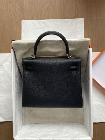 Kelly 25 - Noir - Togo - PHW