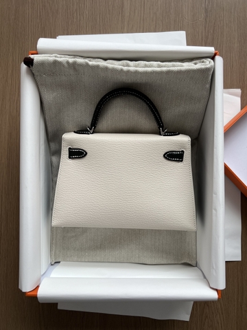 Kelly Mini SO - Noir/ Nata - Chevre - PHW