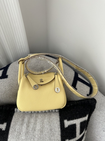 Lindy mini Tc Clemence 1Z Jaune poussin silver hardware