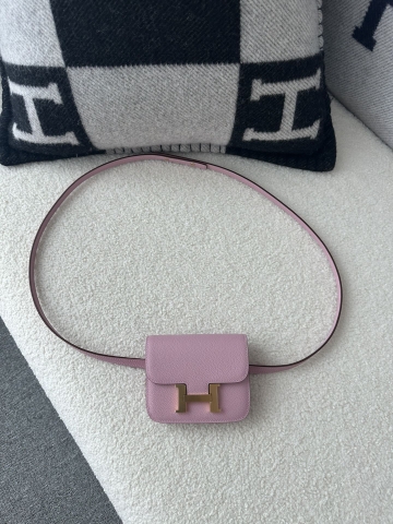 Constance slim evercolor  X9 Mauve sylvestre Gold hardware