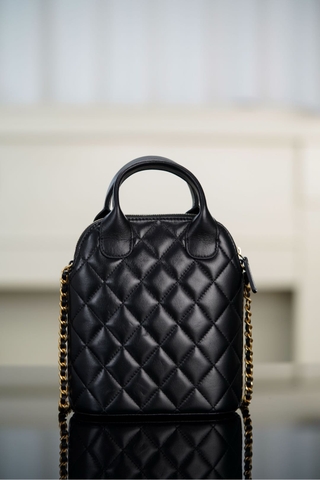 Chanel 25A Suede Handbag