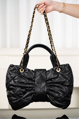 Chanel 25K Butterfly Knot Handbag Medium