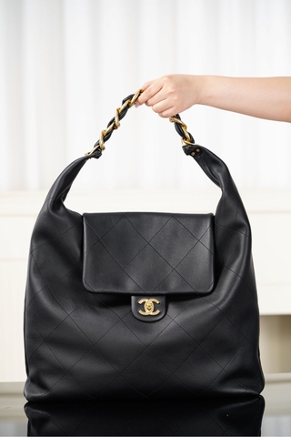 Chanel 25k Super Size Hippie Hobo Bag