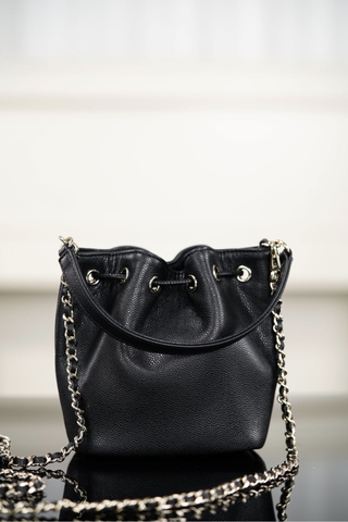 Chanel 25B Mini Drawstring Bucket Bag