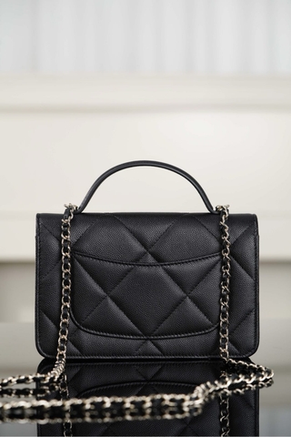 Chanel 25k Black Gold WOC Bag