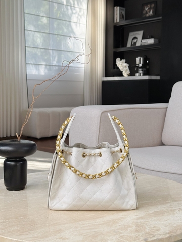 25s Hobo Ball Small White 26x30x14cm