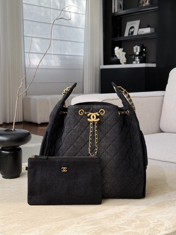 Hobo Black Denim Jeans 25s 30x40x15cm