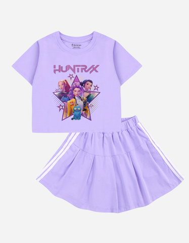 Set váy bé gái Huntrix Bomines