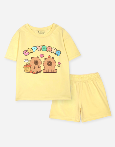 Đồ bộ bé gái Capybara Bomines