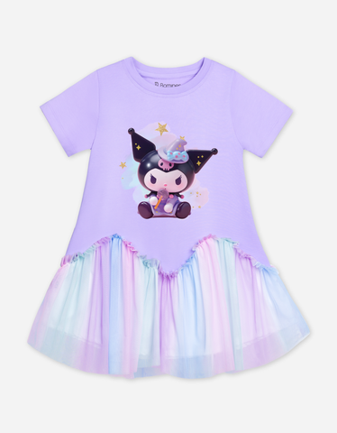 Váy bé gái hoạt hình Kuromi Bomines