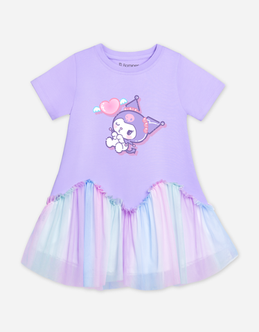 Váy bé gái hoạt hình Kuromi Bomines