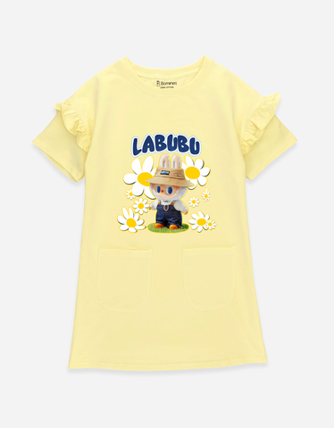 Váy bé gái BabyThree Labubu