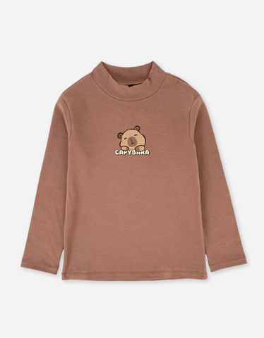 Áo tay dài bé gái Capybara Labubu Kuromi Bomines