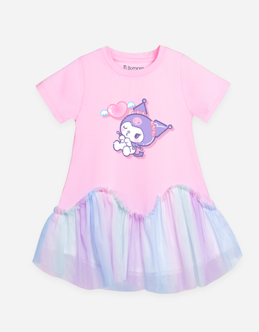 Váy bé gái hoạt hình Kuromi Bomines