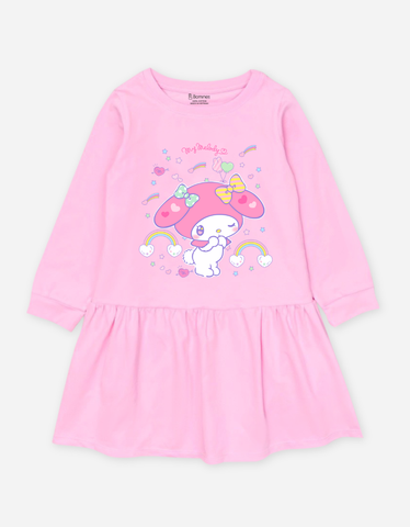 Váy bé gái mùa thu tay dài My Melody
