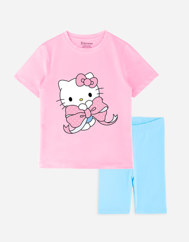 Đồ bộ bé gái Hello Kitty múa bale