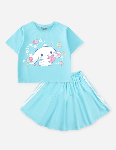 Set váy bé gái Melody Cinnamoroll Bomines, Bộ áo chân váy Kuromi