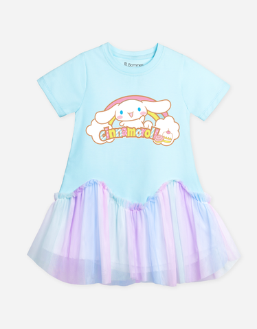 Váy bé gái phối lưới Cinnamoroll