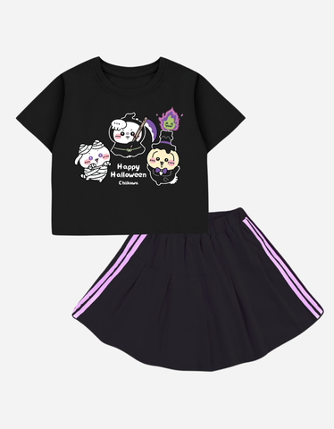 Set váy Kuromi Chiikawa Halloween
