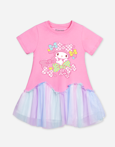 Váy bé gái Melody Bomines, Đầm sinh nhật My Melody cho bé gái