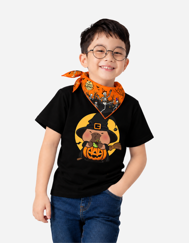 Khăn đội đầu tam giác Halloween cho bé trai, bé gái PK