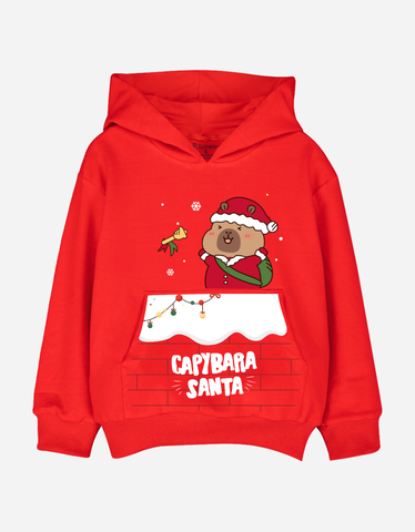 Áo Hoodie bé gái bé trai Capybara