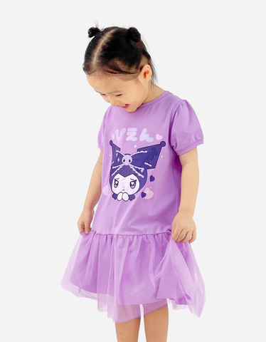 Váy bé gái hoạt hình Kuromi