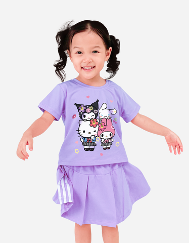 Set chân váy bé gái Sanrio