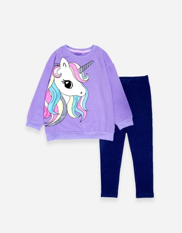 Đồ bộ dài bé gái Unicorn