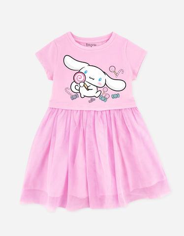 Váy bé gái phối lưới Cinnamoroll