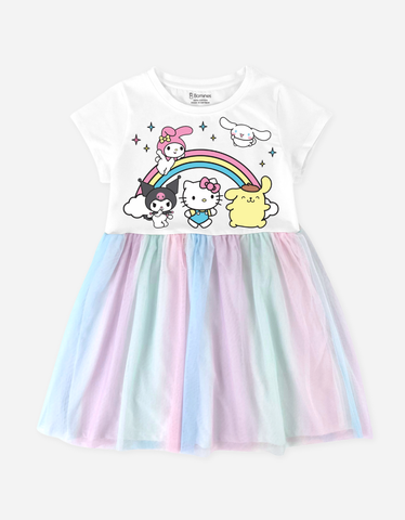 Váy bé gái phối lưới Sanrio