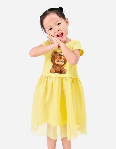 Váy bé gái Babythree Qkid Bomines