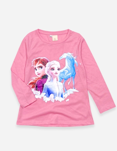 Áo tay dài bé gái công chúa Elsa