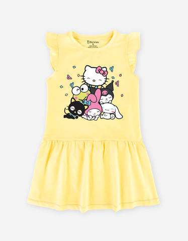 Váy bé gái tay ngắn Sanrio