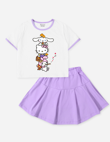 Set váy bé gái Sanrio