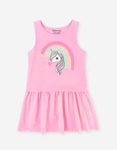 Đầm cotton sát nách Unicorn
