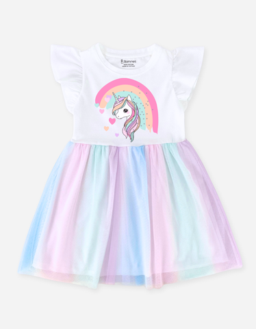Váy bé gái Kỳ Lân Unicorn